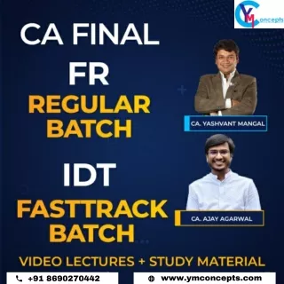 CA Final – Financial Reporting Lecture By CA. Ajay Agarwal with FREE Notes