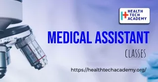 Best Online Insitute for Certified medical assistant classes