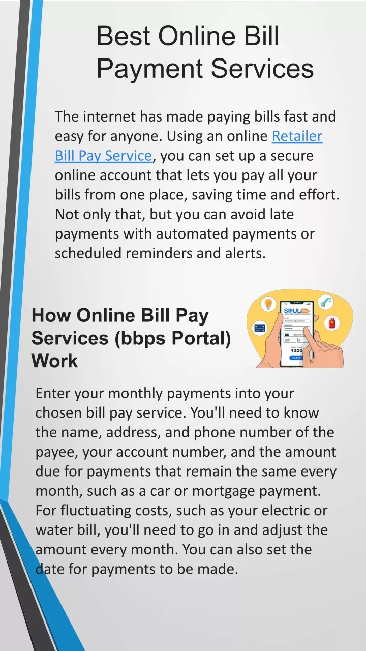 best online bill payment services