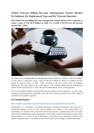 global telecom billing revenue management system