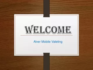 welcome