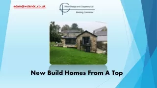 New Build Homes From A Top