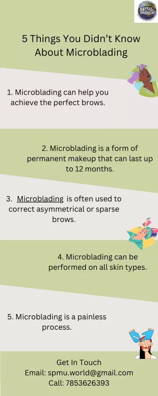 Microblading is a Semi-Permanent Beauty Treatment