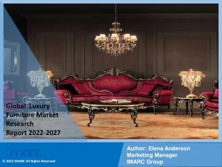 Luxury Furniture Market | Growth | Trends | Forecast to 2022-2027