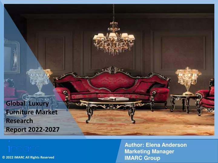 global luxury furniture market research report