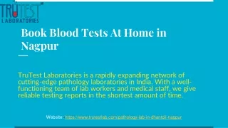 Book Blood Tests At Home in Nagpur