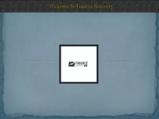 Recover Lost Funds - Finance Recovery