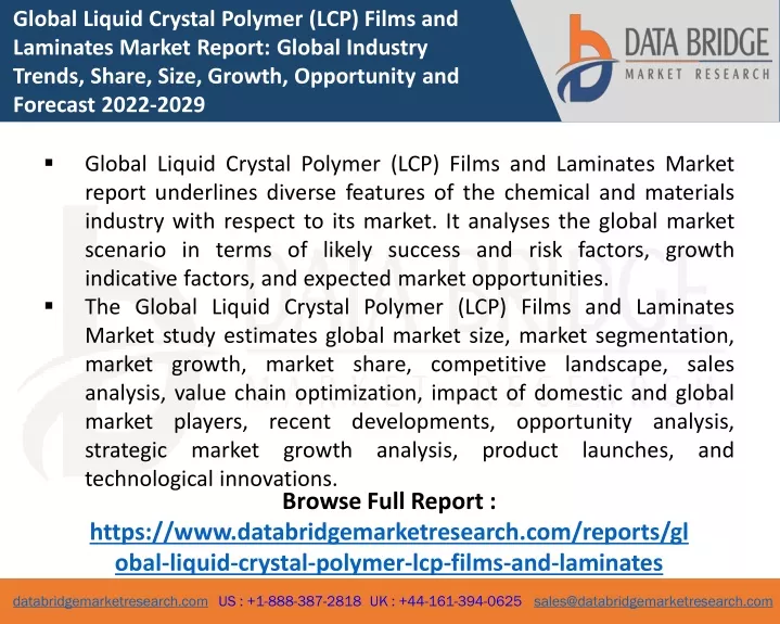 global liquid crystal polymer lcp films