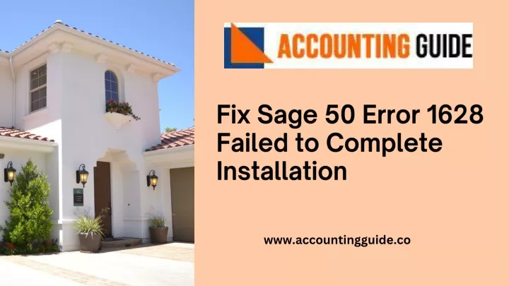 fix sage 50 error 1628 failed to complete