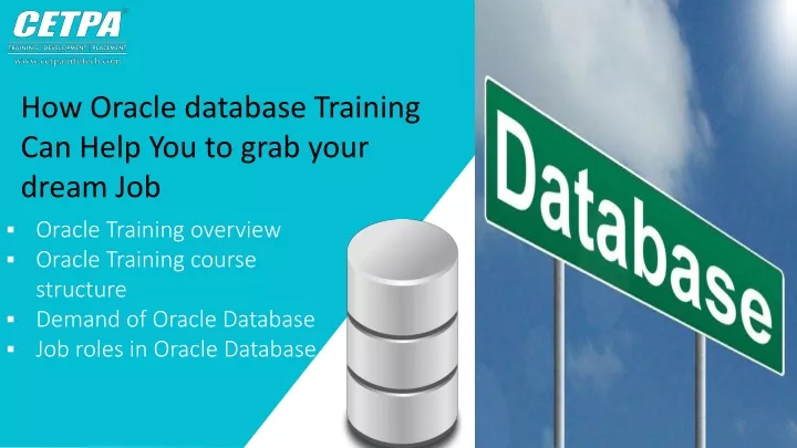 how oracle database training can help you to grab