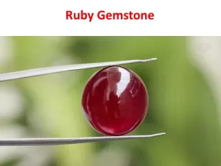 ruby gemstone