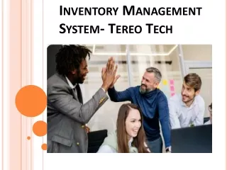 Inventory Management System : TereoTech