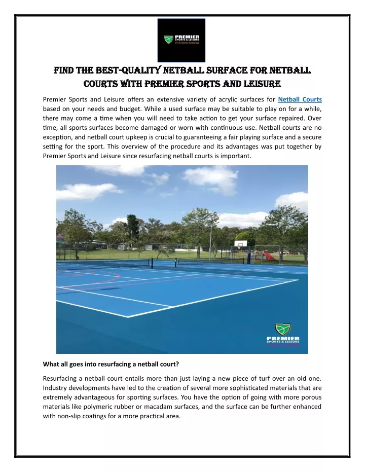 find the best find the best quality courts courts