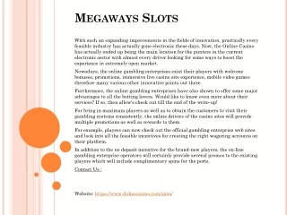 megaways slots