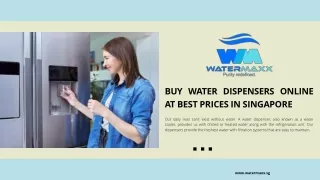 Buy Water Dispensers Online at Best Prices in Singapore