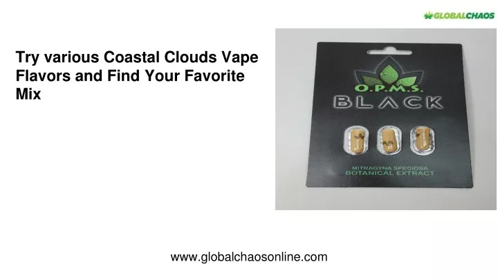 try various coastal clouds vape flavors and find