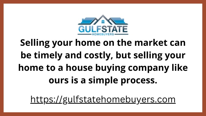 selling your home on the market can be timely