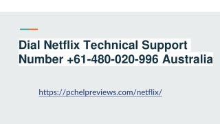 Netflix phone Number Australia