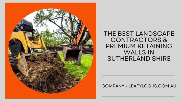 PPT - The Best Landscape Contractors & Premium Retaining Walls in ...