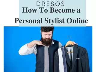 how to become a personal stylist online
