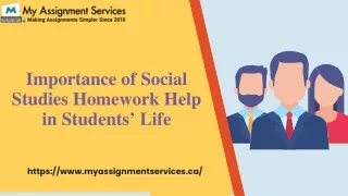 Importance of Social Studies Homework Help in Students’ Life
