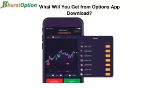 what will you get from options app download
