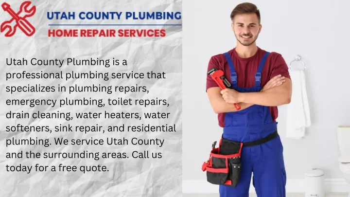 utah county plumbing is a professional plumbing