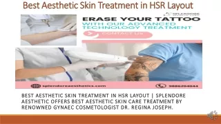 Best Hair Loss Treatment in HSR Layout | Splendore Aesthetic Clinic