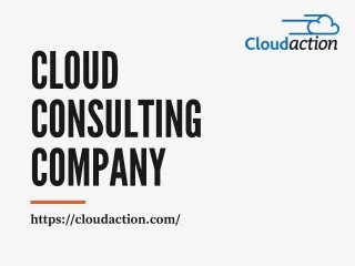 cloud consulting company
