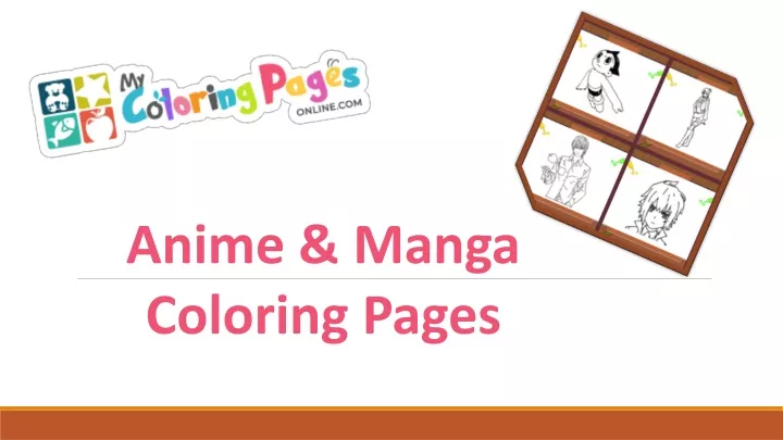 anime manga coloring pages