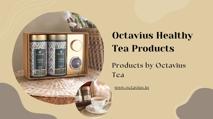 octavius healthy tea products