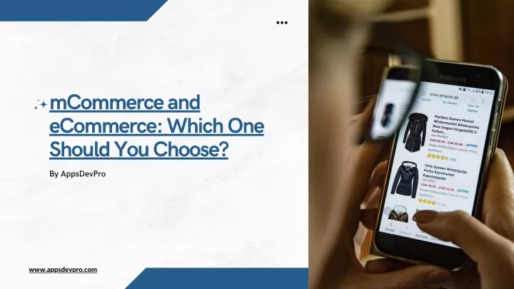 mcommerce and ecommerce which one should