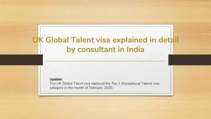 uk global talent visa explained in detail