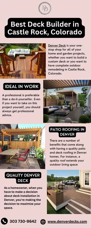 Best Deck Builder in Castle Rock, Colorado | Denver Decks