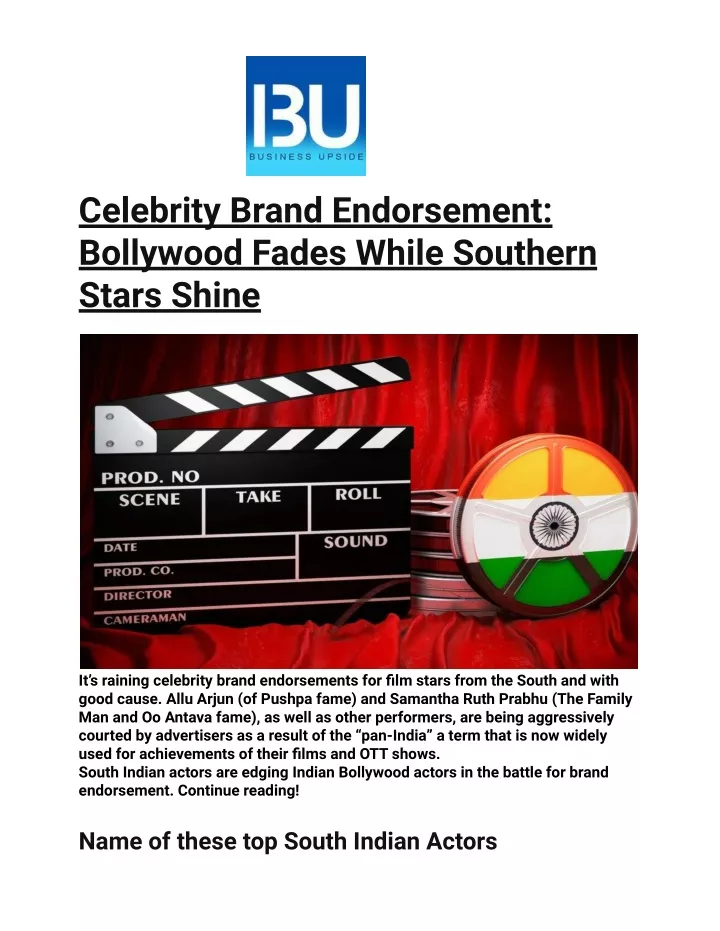 celebrity brand endorsement bollywood fades while