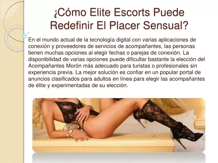 c mo elite escorts puede redefinir el placer sensual