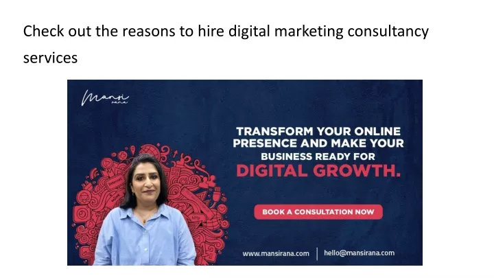 check out the reasons to hire digital marketing