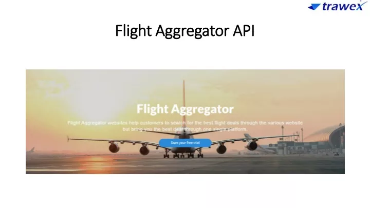 flight aggregator api