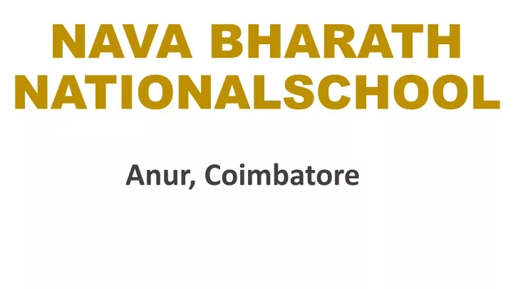nava bharath nationalschool