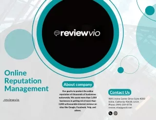 ReviewVio - Online Reputation Management