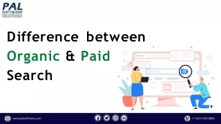 d i ff e r e n c e b e t w ee n organic paid search