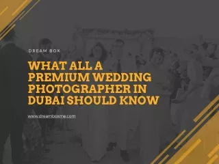 Wedding Photographer in Dubai