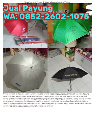 O85ᒿ–ᒿ6Oᒿ–IO75 (WA) Paket Souvenir Payung Payung Souvenir Murah