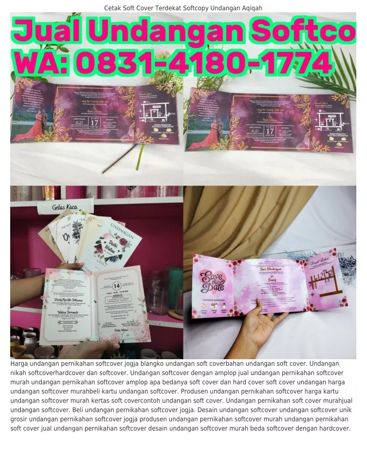 cetak soft cover terdekat softcopy undangan aqiqah