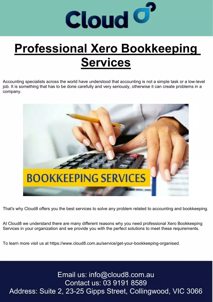 professional xero bookkeeping services