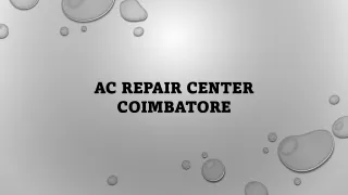 ac repair center coimbatore
