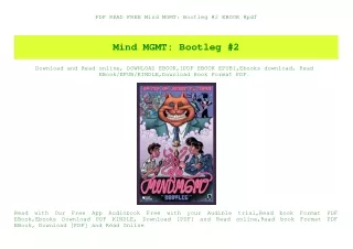 PDF READ FREE Mind MGMT Bootleg #2 EBOOK #pdf