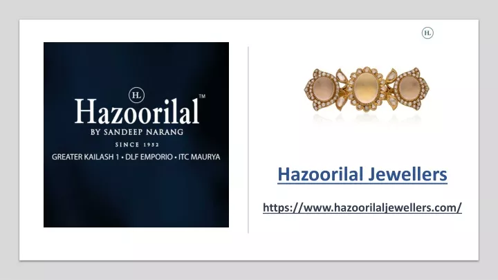 hazoorilal jewellers