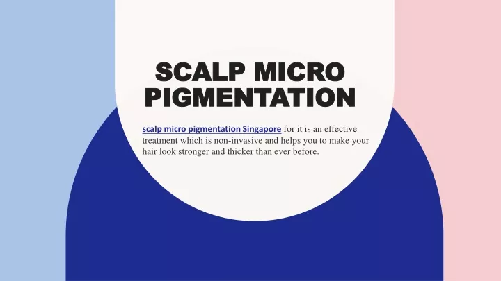 scalp micro pigmentation