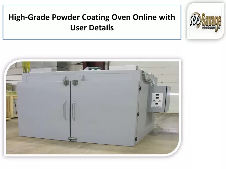 high grade powder coating oven online with user
